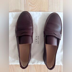 Jamie Haller Oxblood  Penny Loafer